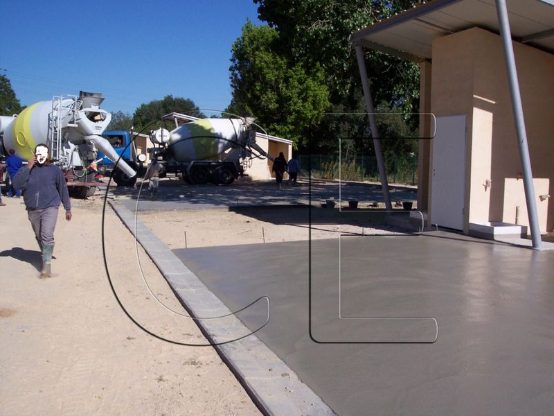 Réfection de l'aire des gens du voyage de Saint-Menet - Marseille (13)